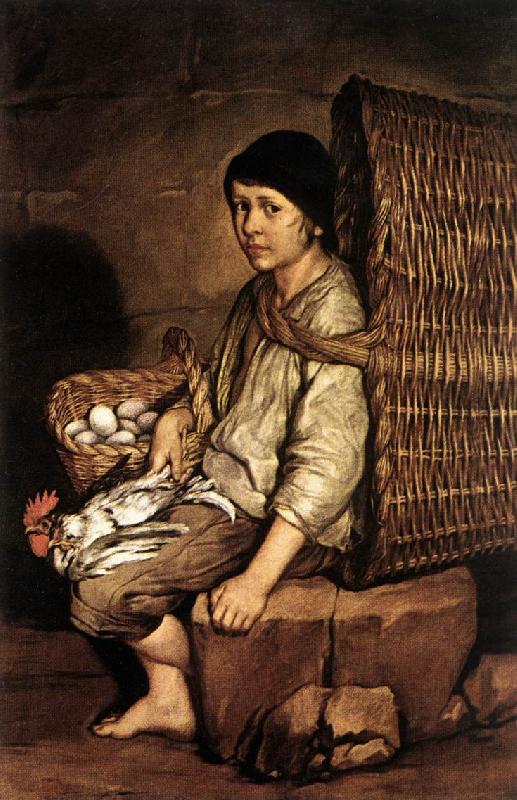 CERUTI, Giacomo Boy with a Basket oil painting image